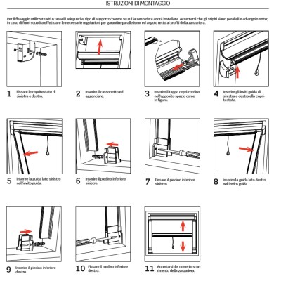 Rolltonetz für 140x170cm Fenster mit brauner 42mm Box