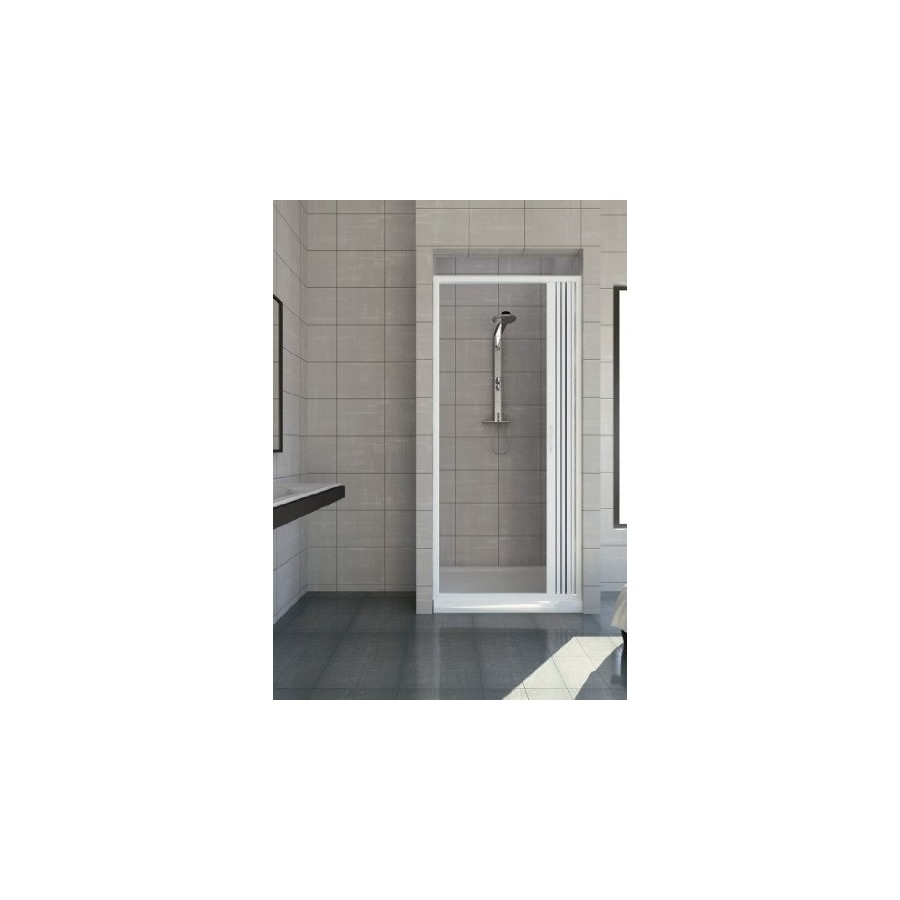 Cabine De Douche En Pvc Mod Venere X H Cm Avec Porte Pliante