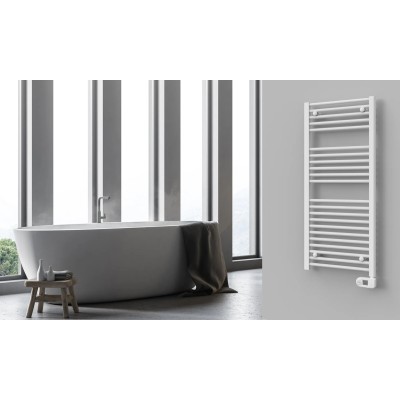 De’Longhi Fantasia Electric Towel Radiator - 500W, Digital Thermostat, Modern Design with Round Tubes