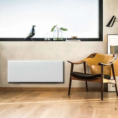 Norwegian electric radiator NOBO 1500W, perfect for spaces up to 30 m², providing uniform and eco-friendly heating.